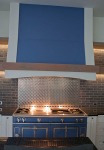 Stainless Steel Backsplash, Trim for Fireplace, Stainless Steel Hood, and Copper Trim in Sarasota, FL